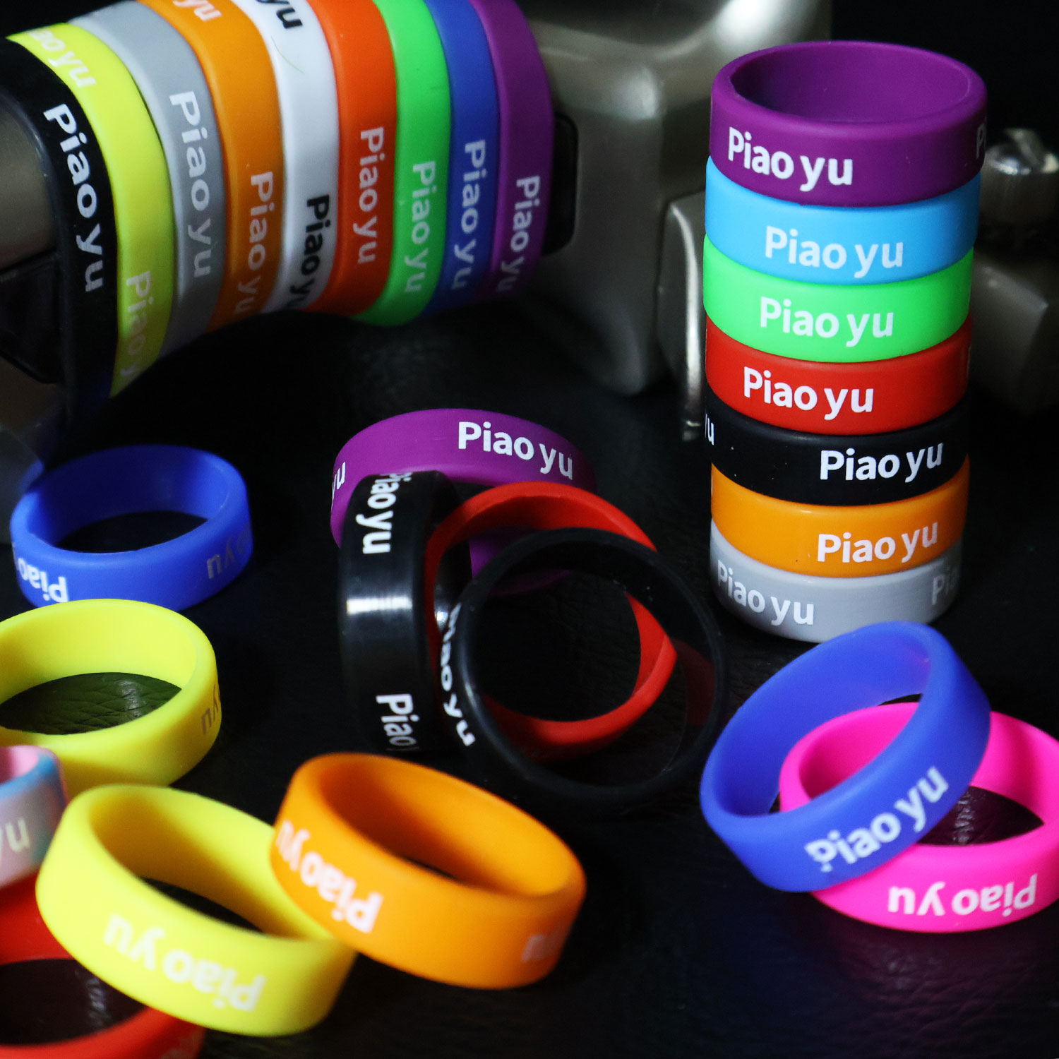 Vape Band Silicone - 13mm/20mm 20PCS Protective Silicone Ring Color