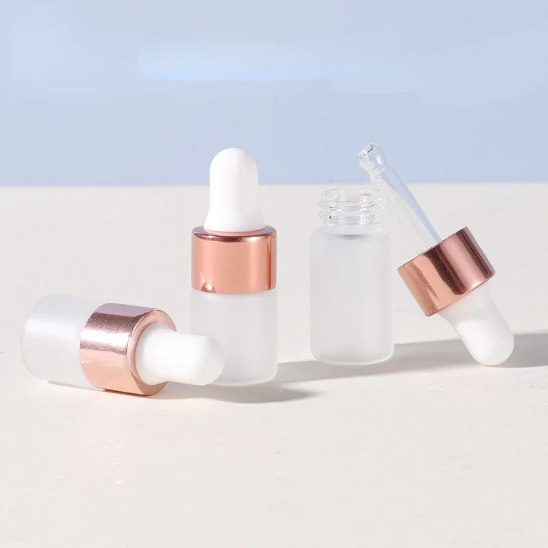 Juice Bottle Dropper - 1ml 2ml 3ml Empty Portable Rose