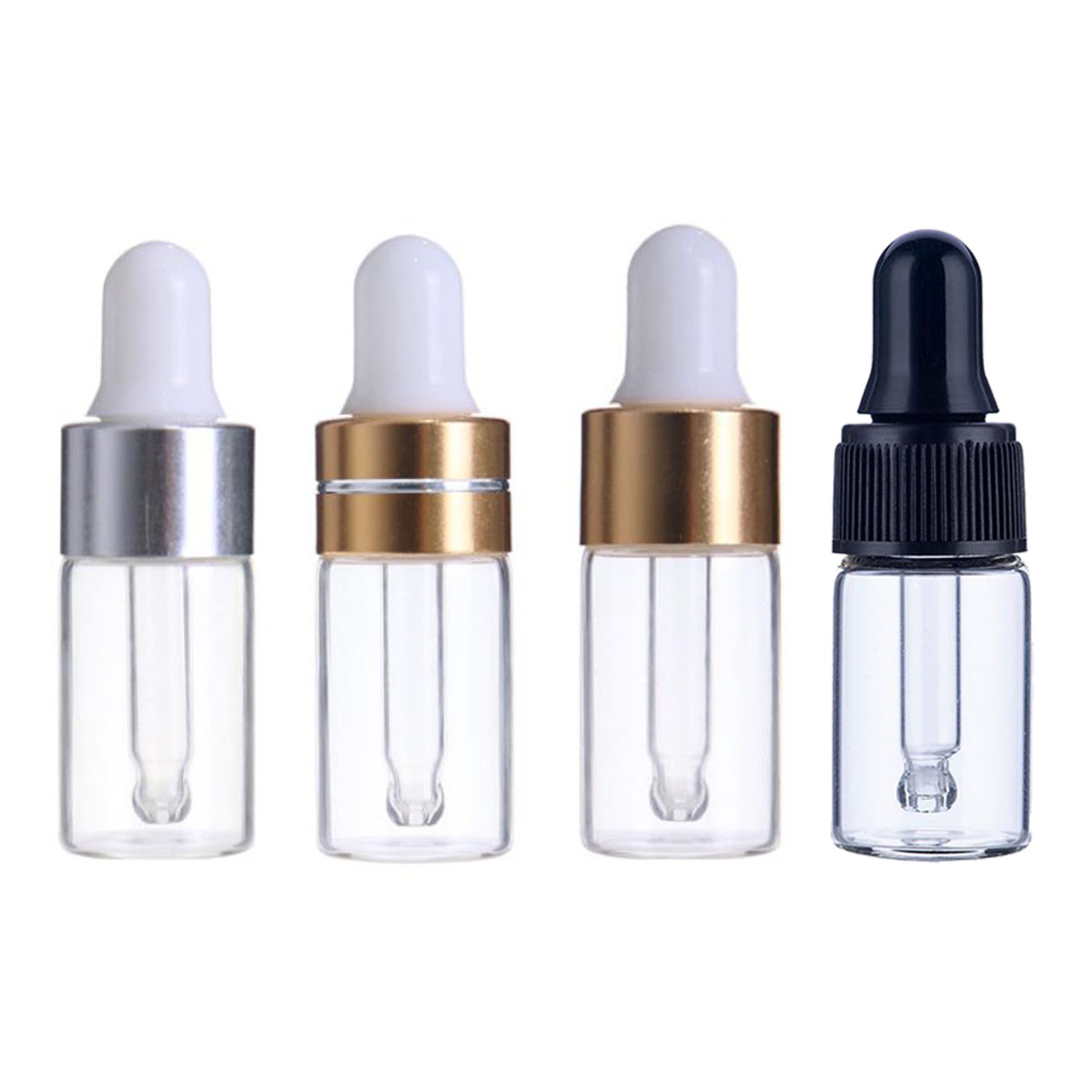Juice Bottle Dropper - 100 Chiếc 1/2/3/5 ML Thủy Tinh
