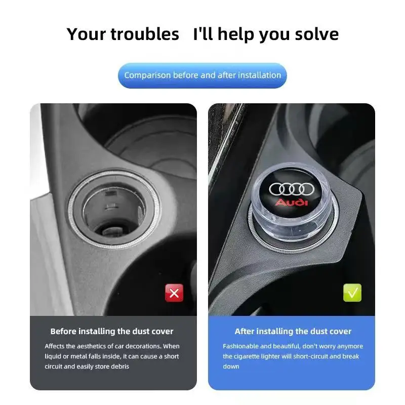 Car Cigarette Lighter Dust Cov - đánh giá và giá Vape Decoration