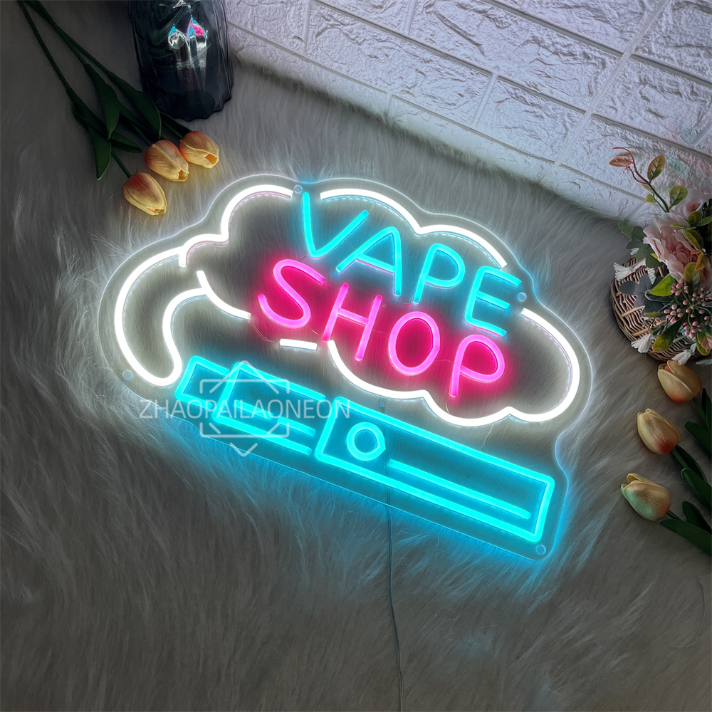 VAPE SHOP Led Neon Sign Wall R - đánh giá và giá Vaping Shop
