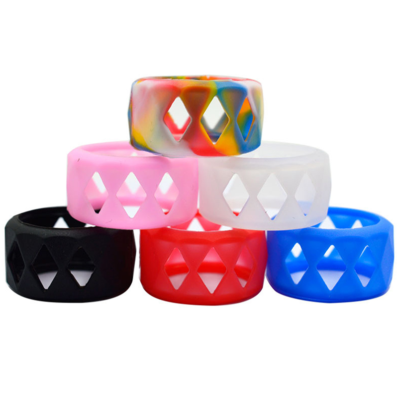 Bong Bóng Kính Ống Bảo Vệ Bọc  - đánh giá và giá Vape Band Silicone