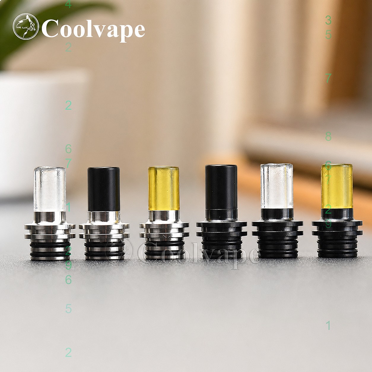 510 MTL Drip Tip Heat Resistan - đánh giá và giá Vape Accessory