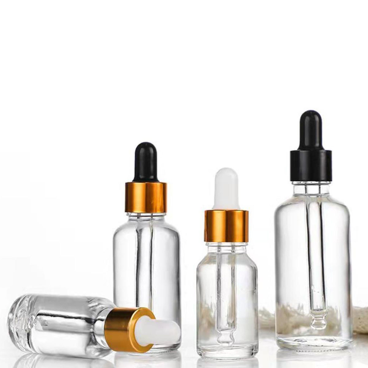 5/10/15/30/50/0ml Clear Glass  - đánh giá và giá Juice Bottle Dropper