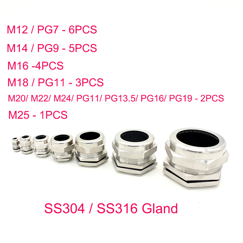 Stainless Steel Cable Gland SS - đánh giá và giá Stainless Wire Ss316