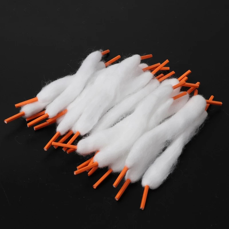 100pcs Coil wick Cotton Replac - đánh giá và giá Rda Atomizer Deck