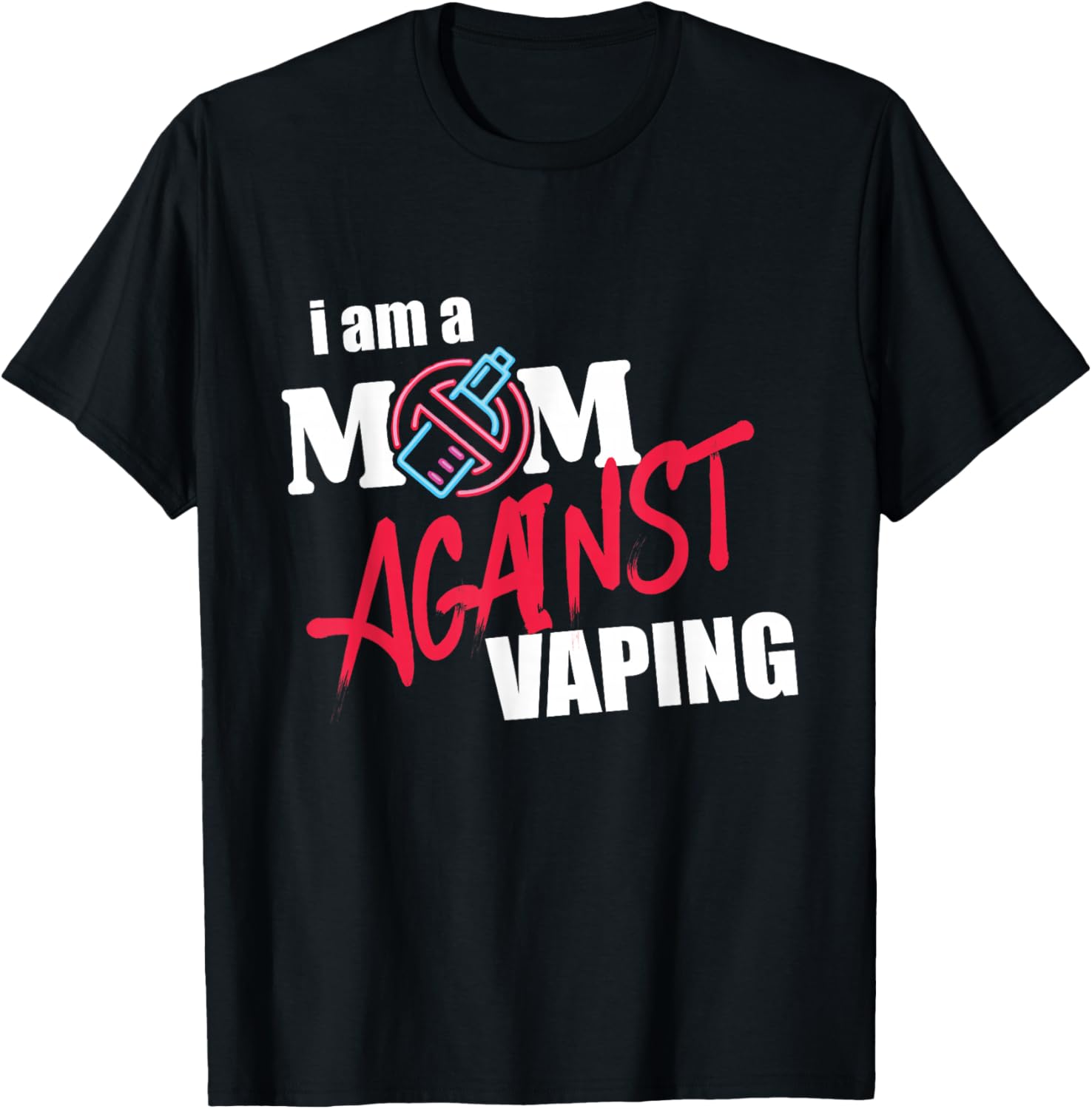 Mom Against Vaping Graphic Tee - đánh giá và giá Vaping Shop