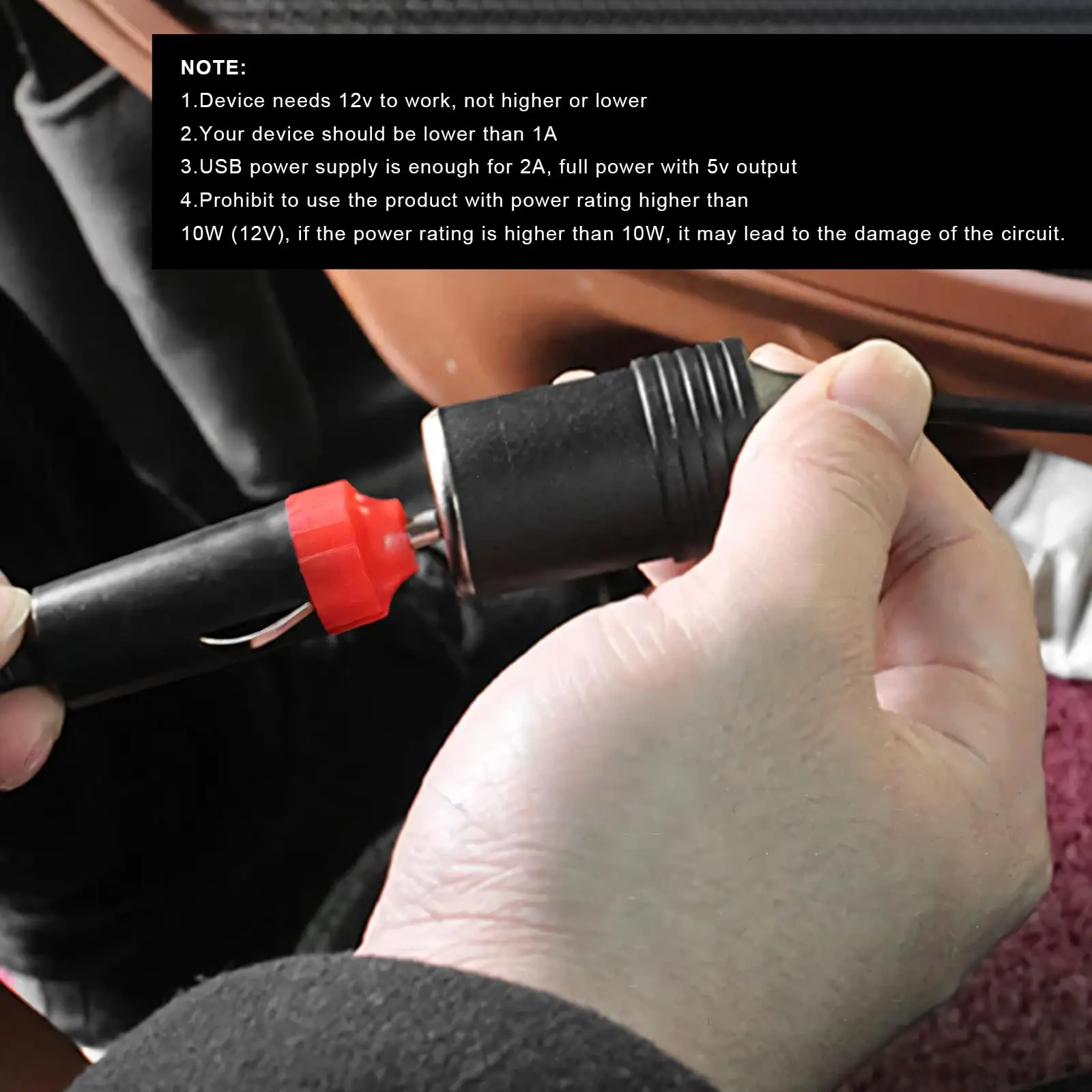 5V To 12V Cigarette Lighter So - đánh giá và giá Vape Accessory