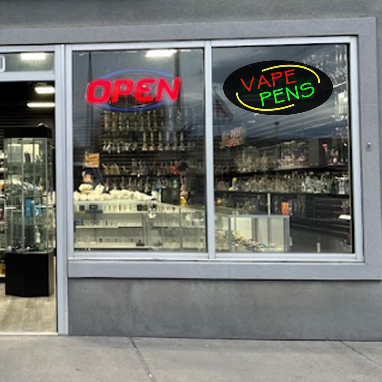 Vape Pens Neon Sign Dimmable L - đánh giá và giá Vaping Shop