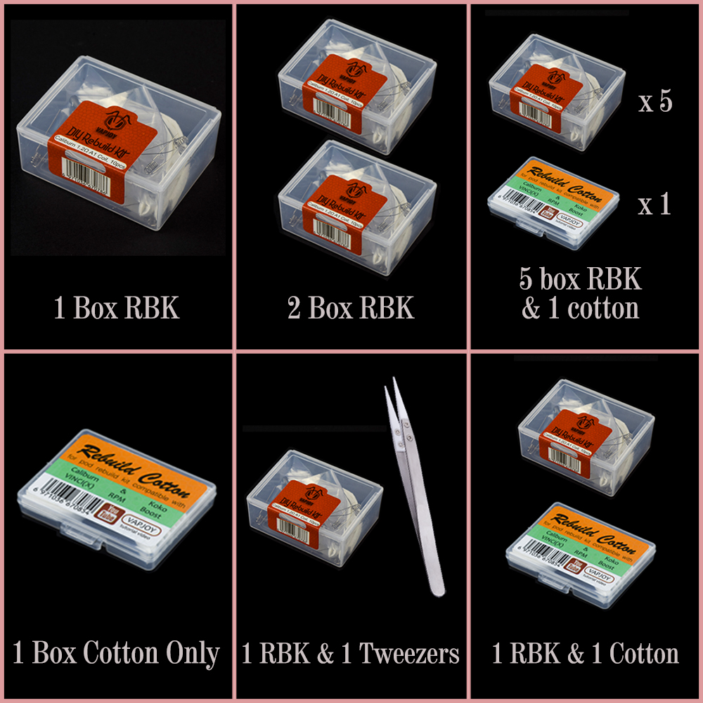 Ban Đầu VAPJOY Tự Xây Dựng Lại - đánh giá và giá Vape Accessory