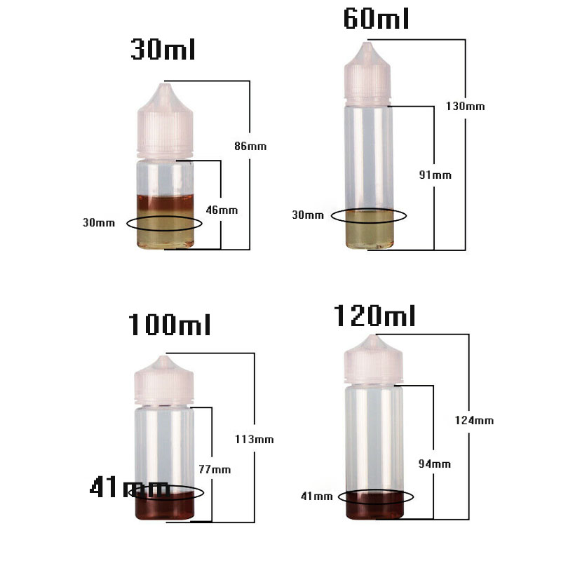 5 Chiếc 30Ml/60Ml/100Ml/120Ml  - đánh giá và giá Juice Bottle Dropper