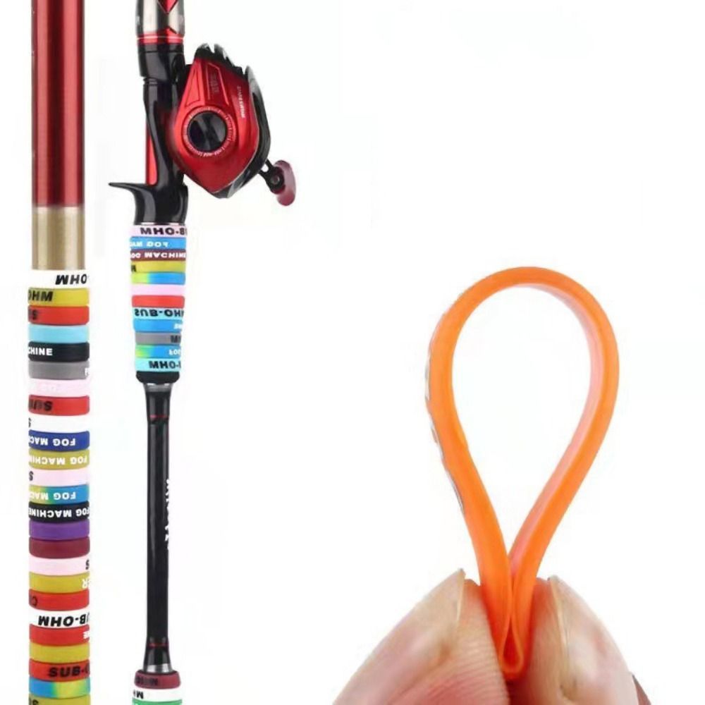10pcs Anti-skid Fishing Rod Ha - đánh giá và giá Vape Band Silicone