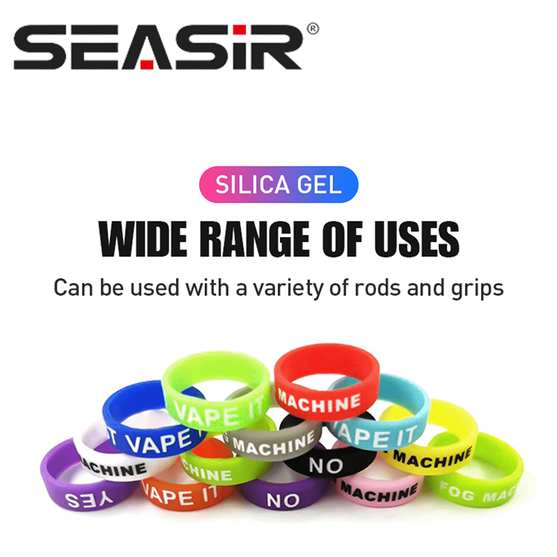 SEASIR 10pcs Fishing Rod Clip  - đánh giá và giá Vape Band Silicone