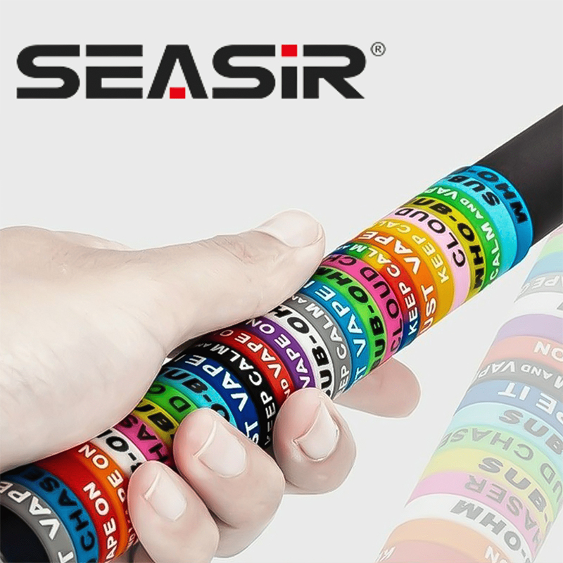 SEASIR 10pcs Fishing Rod Clip  - đánh giá và giá Vape Band Silicone