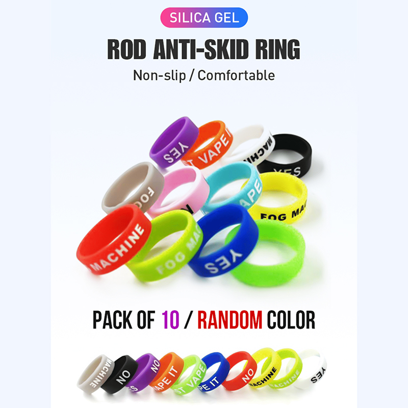 SEASIR 10pcs Fishing Rod Clip  - đánh giá và giá Vape Band Silicone