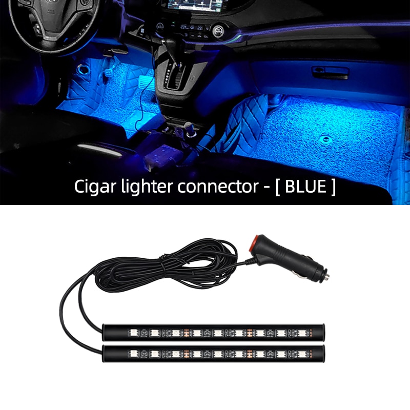 Xe neon ánh sáng chân ánh sáng - đánh giá và giá Vape Decoration