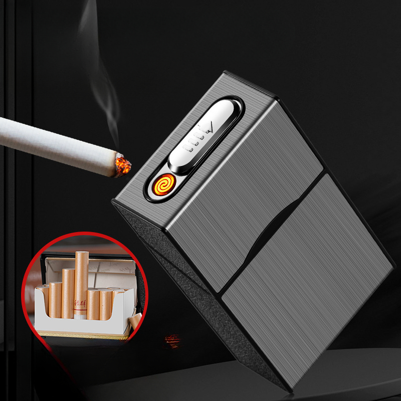 2 In 1 20 Cigarette Case Light - đánh giá và giá Vape Accessory