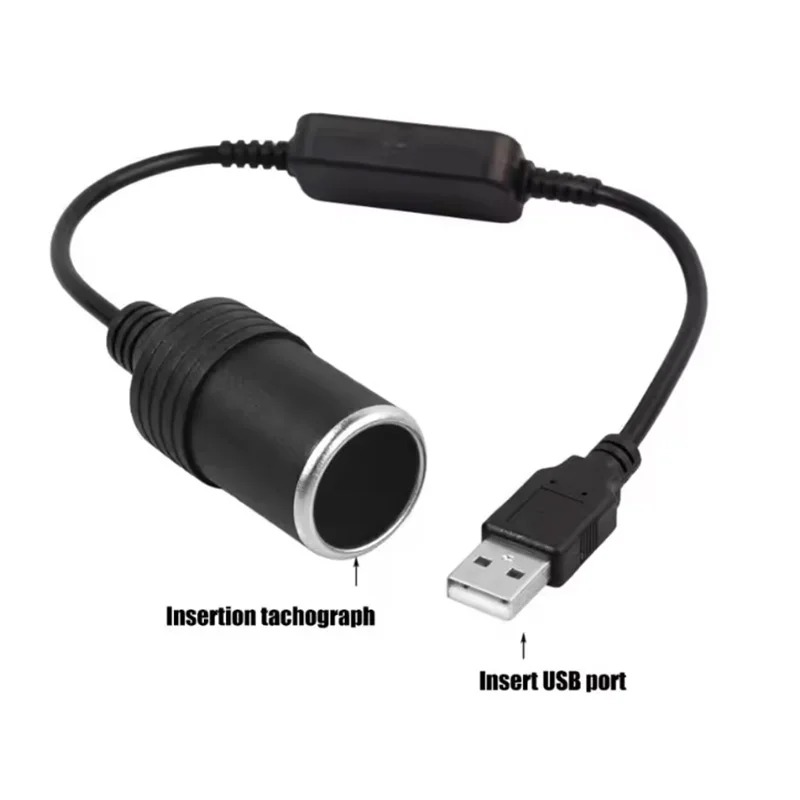 5V 2A USB To 12V Cigarette Lig - đánh giá và giá Vape Accessory