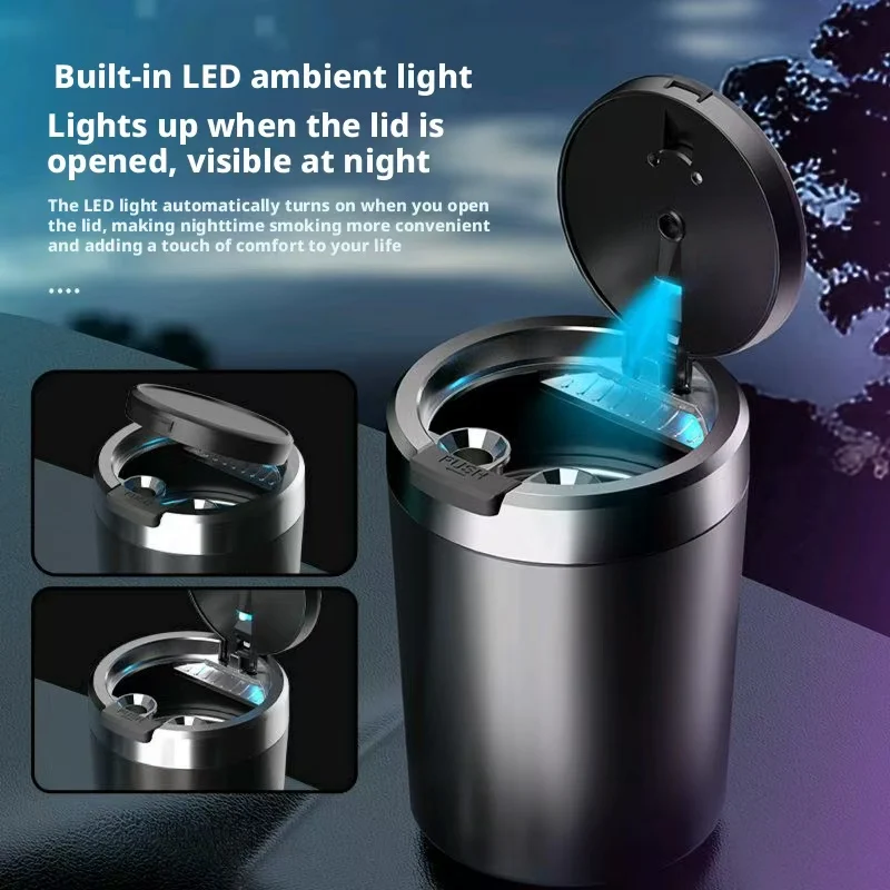Portable LED Smokeless Car Ash - đánh giá và giá Vape Decoration