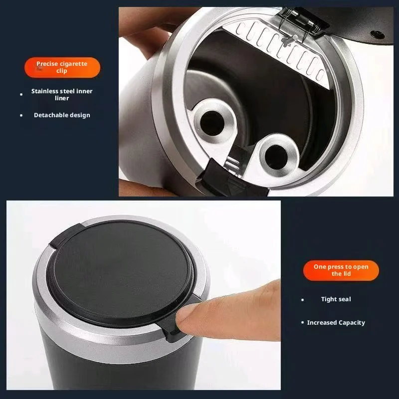 Portable LED Smokeless Car Ash - đánh giá và giá Vape Decoration