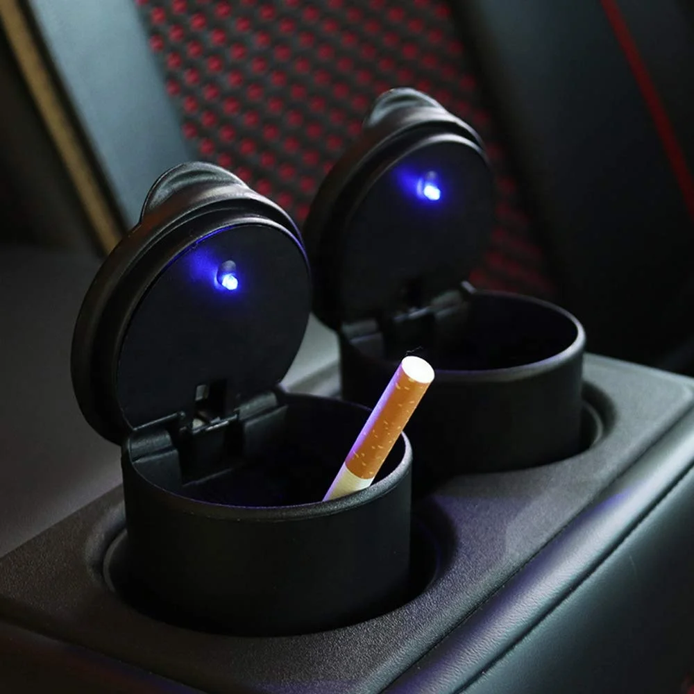 Portable Car LED Ashtray Unive - đánh giá và giá Vape Decoration