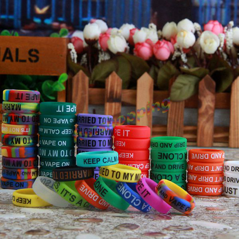 10 Cái/lốc Nhiều Màu Chống Trơ - đánh giá và giá Vape Band Silicone