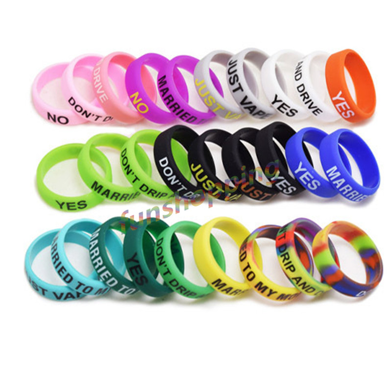 10 Cái/lốc Nhiều Màu Chống Trơ - đánh giá và giá Vape Band Silicone