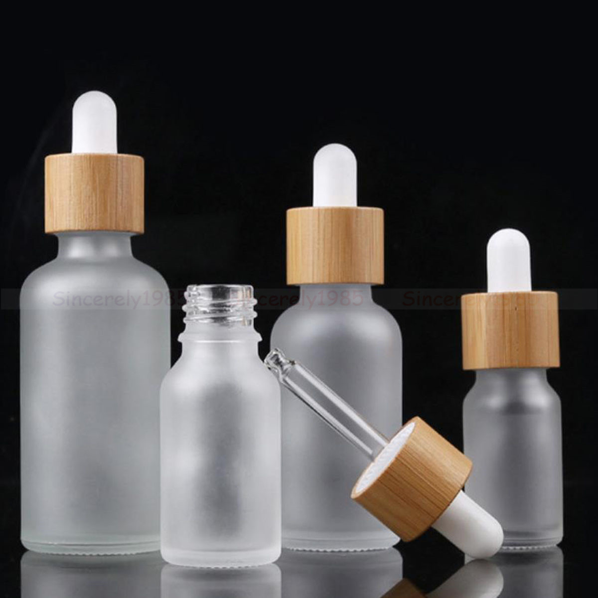 5X 10X Frosted Clear White Gla - đánh giá và giá Juice Bottle Dropper