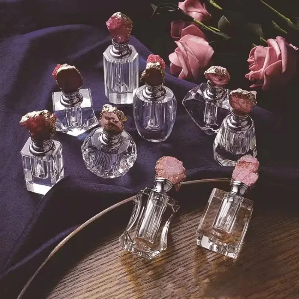 Vintage Pink Crystal Essential - đánh giá và giá Juice Bottle Dropper
