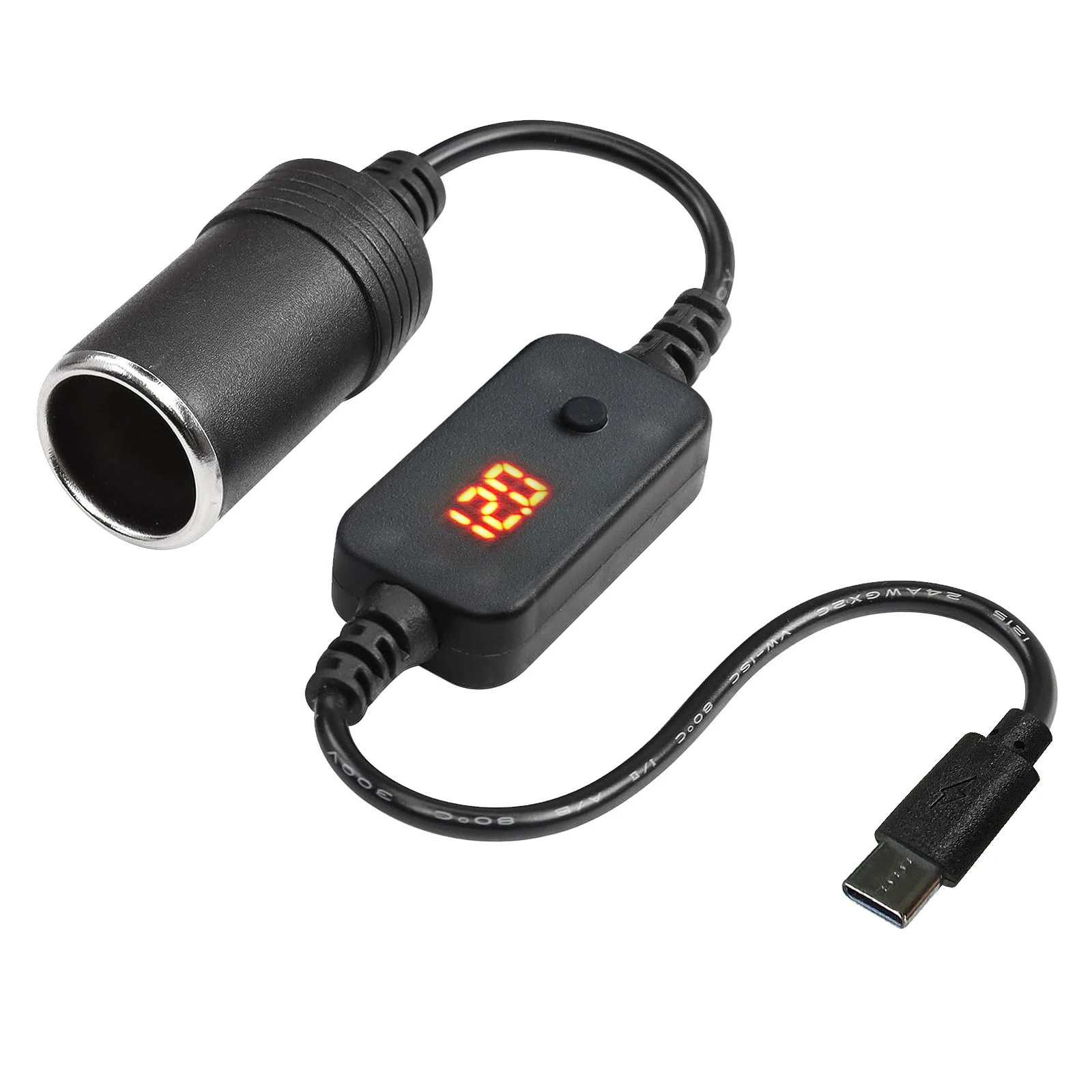 1pc 5V 2A USB To 12V Cigarette - đánh giá và giá Accessories Experts Vape