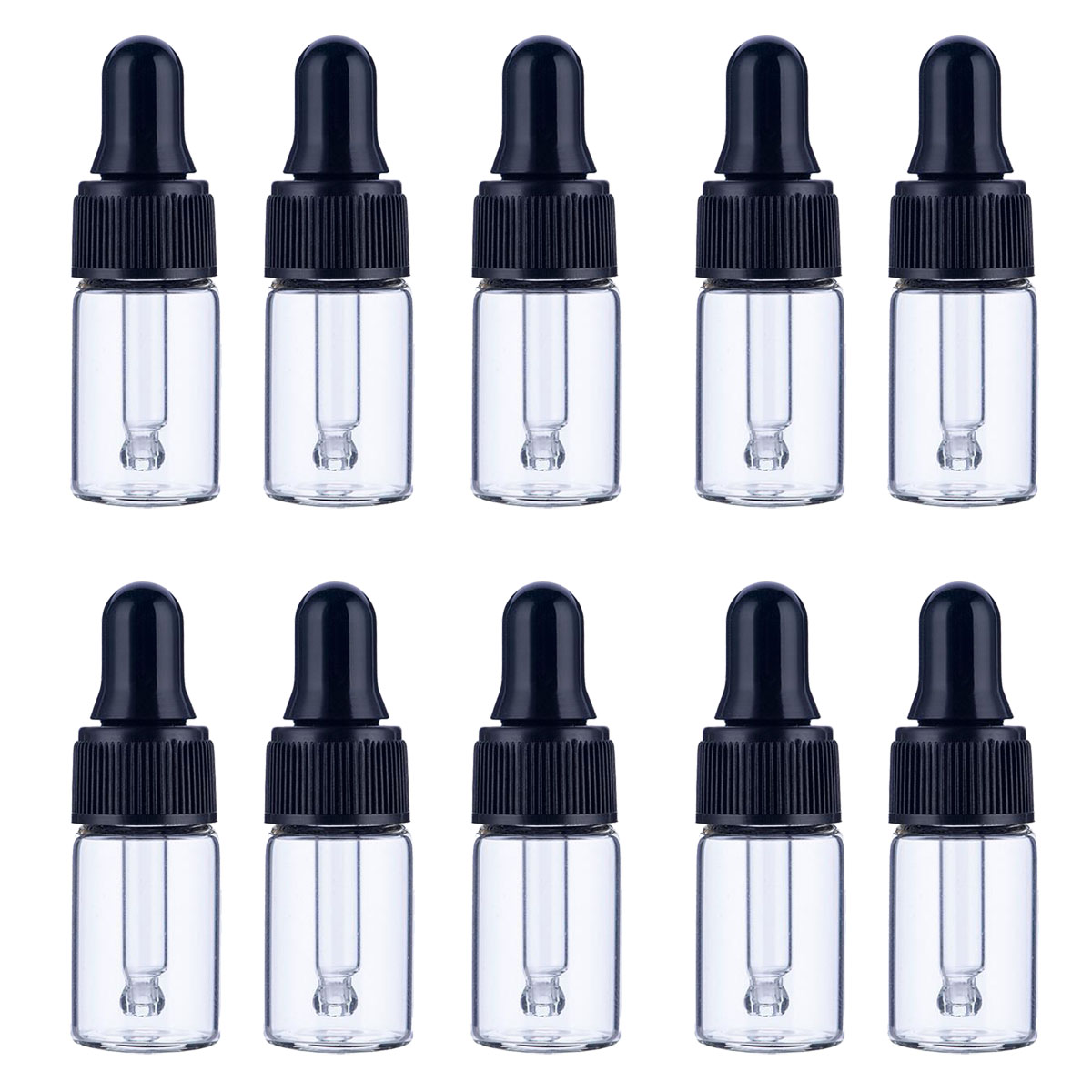 100 Chiếc 1/2/3/5 ML Thủy Tinh - đánh giá và giá Juice Bottle Dropper
