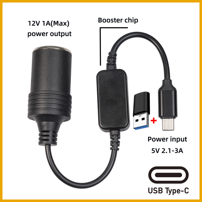 NEW 5V 2A USB To 12V Cigarette - đánh giá và giá Accessories Experts Vape